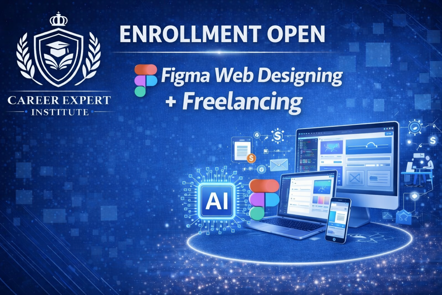 Figma Web Designing + Freelancing through Fiverr