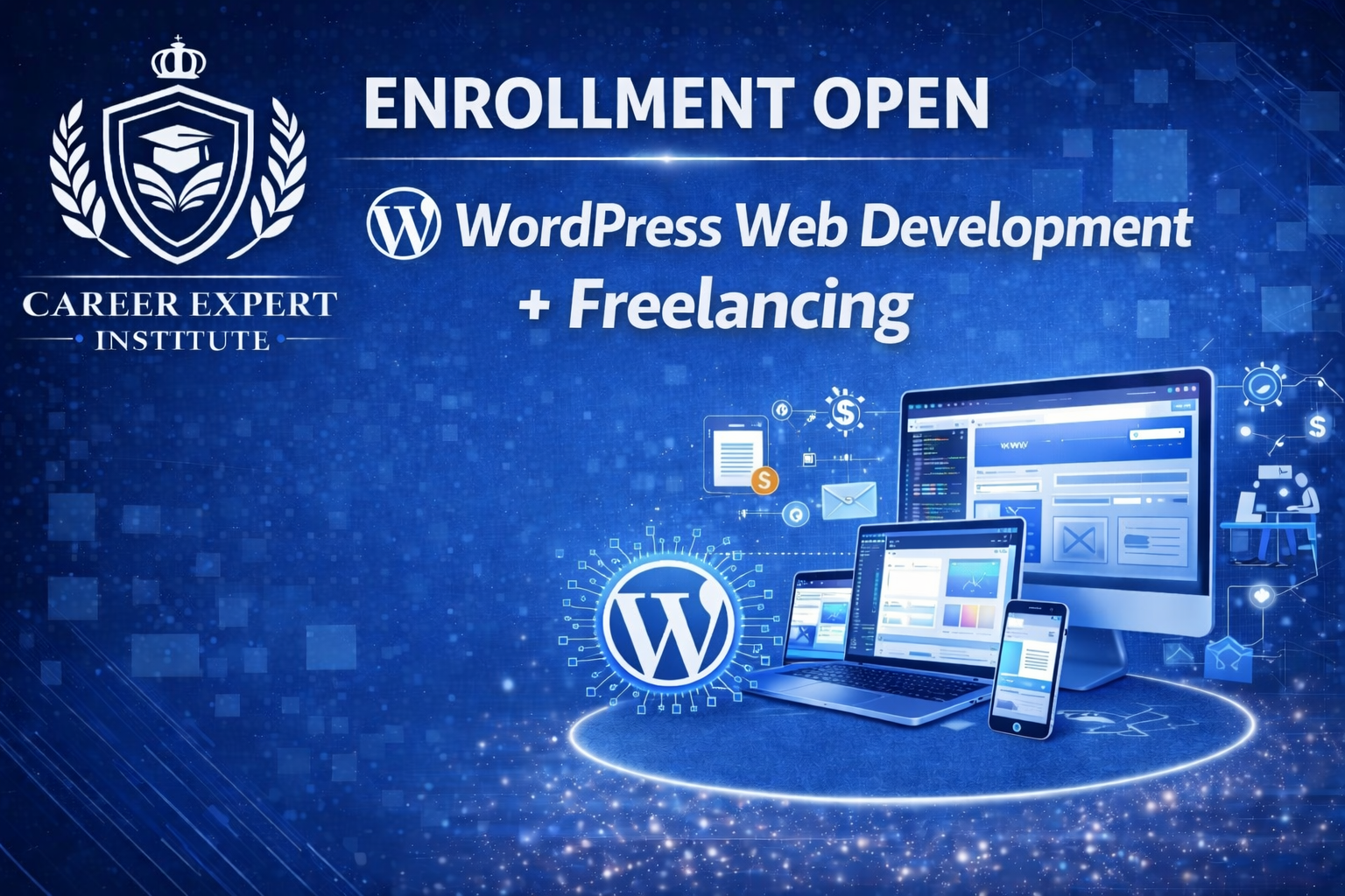 WordPress Web Development + Freelancing through Fiverr